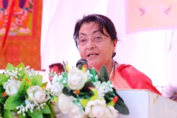 बुद्धका सन्देशलाई फैलाउन जरुरीः पूर्वराष्ट्रपति भण्डारी