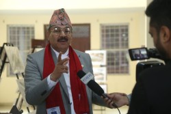 गणतन्त्र प्राप्तिपछि मुलुक विकास र समृद्धिको बाटोमा : रक्षामन्त्री उप्रेती