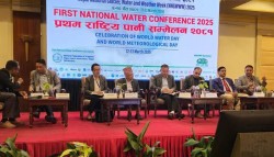  प्रथम राष्ट्रिय पानी सम्मेलनः नौबुँदे काठमाडौँ घोषणापत्र जारी
