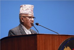 संविधानको रक्षा अहिलेको प्राथमिकता: अध्यक्ष नेपाल