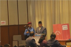 अध्यक्ष ओलीद्वारा मतदान