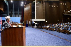 प्रधानमन्त्रीलाई विश्वासको मत दिने अध्यक्ष ओलीको प्रतिबद्धता