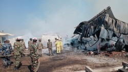  अझै नियन्त्रणमा आउन सकेन प्लाई उद्योगको आगलागी