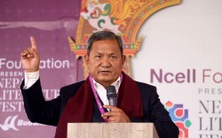  साहित्य परिवर्तनको सम्वाहक हो : सञ्चारमन्त्री गुरूङ
