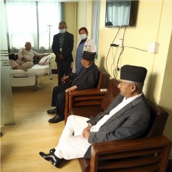 नेता नेपालको स्वास्थ्य अवस्थाबारे जानकारी