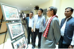 पूर्वमन्त्री कार्कीद्वारा ‘हाम्रो संस्कृतिः हाम्रो सम्पदा’ तस्बिर प्रदर्शनीको अवलोकन