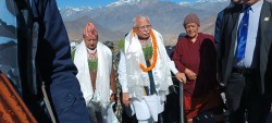 नेपाल र भारतका उर्जामन्त्री मुक्तिनाथमा