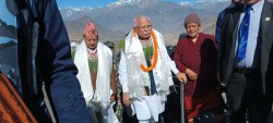 भारतीय विद्युत्मन्त्रीको मुक्तिनाथ दर्शनले धार्मिक पर्यटन प्रवर्द्धनमा सहयोग