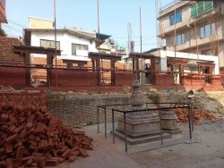 दुई सय ५० वर्षअघि भत्किएको कीर्तिपुर दरबार फेरि बन्दै