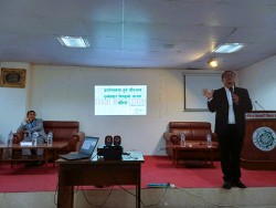 परिषद्का कर्मचारीहरूलाई यौनजन्य दुर्व्यवहार विरुद्धको आचारसंहिताबारे प्रशिक्षण