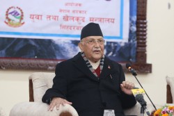 अन्तर्राष्ट्रिय स्पर्धाका पदक विजेता खेलाडी प्रधानमन्त्रीबाट पुरस्कृत