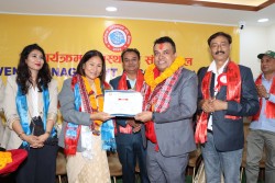 कार्यक्रम व्यवस्थापन सङ्घको अध्यक्षमा लुइँटेल