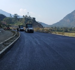  हल्दिबारीमा ३३ किलोमिटर सडक कालोपत्र
