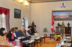 भारतीय विदेश सचिव विक्रम मिश्रीद्वारा राष्ट्रपति पौडेलसँग भेटवार्ता