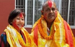 उदयपुरको त्रियुगामा प्रमुखमा कांग्रेस  विजयी