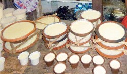 कास्कीकोटमा दही जात्रा  हुँदै