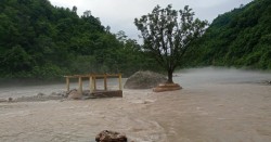 कालीगण्डकीको बहाब यस वर्षकै उच्च विन्दुमा, शालिग्राम शिला डुबानमा