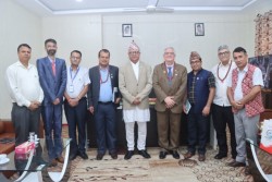 कोशी प्रदेशका मुख्यमन्त्री कार्की र इजरायलका राजदूत बासबीच भेटवार्ता