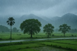  कोशी, बागमती, गण्डकी र लुम्बिनी प्रदेशका केही स्थानमा भारी वर्षा हुने