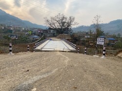  ठेक्का सम्झौताको सात महिना अगावै पुल निर्माण