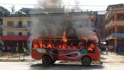 बसको ठक्करबाट विद्यार्थीको मृत्यु भएपछि गजुरी तनावग्रस्त