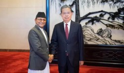 राष्ट्रियसभाका अध्यक्ष तिमिल्सिना र चीनको जनकंग्रेसका अध्यक्ष लिजीबीच भेटवार्ता 