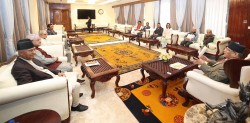 उपराष्ट्रपतिको उम्मेदवारमा सहमति खोज्न गठबन्धनको बैठक बस्दै