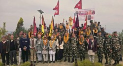 गोरखनाथदेखि गोरखपुरसम्म खिचडी यात्रा गर्दै गोरखा नगरपालिका