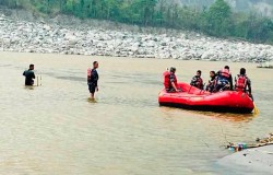 सप्तकोशीमा बेपत्ता दुईजनाको खोजी जारी