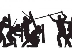 प्रहरी स्थानीयबीच झडप हुँदा पाँच घाइते