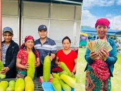 मादले काँक्रोखेतीतर्फ आकर्षण बढ्दै, हाटबजारसम्म निःशुल्क ढुवानी हुँदा बजारीकरणमा सहज