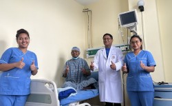 एकै व्यक्तिमा तेस्रोपटक मिर्गाैला प्रत्यारोपण