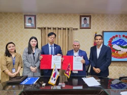 समावेशी ग्रामीण विकासका लागि कोरियाले एक अर्ब बढी सहयोग गर्ने