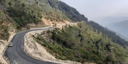 धवलागिरिको धारापानी–झिनडाँडा सडक स्तरोन्नति सुरु