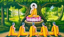 एक हजार बुद्ध मूर्ति प्रदर्शन तथा विश्व शान्ति पूजा गरिँदै