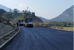 नारायणघाट– बुटवल सडकः पूर्वखण्डमा ४७ किलोमिटर कालोपत्र