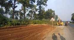 नारायणगढ–बुटवल सडक: चार वर्षमा २५ प्रतिशत काम