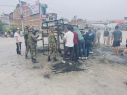 जेन–जी आन्दोलन नियन्त्रणका लागि नेपाली सेना फिल्डमा, विभिन्न स्थानको सडक अवरोध हटायो