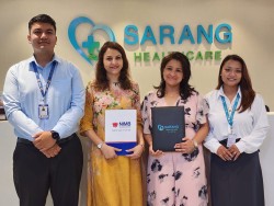 एनआइएमबी र सारंग हेल्थ केयरबीच सम्झौता, बैंक ग्राहकलाई स्वास्थ्य सेवामा विशेष छुट