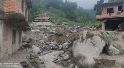 नुवाकोटमा बाढी: एक महिला बेपत्ता, एक घाइते