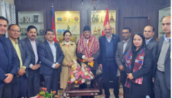 प्रधानमन्त्रीसँग उद्योग परिसङ्घका पदाधिकारीको भेट