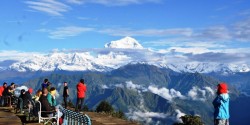 सन् २०२३ मा भित्रिए चार लाख ७६ हजार पर्यटक