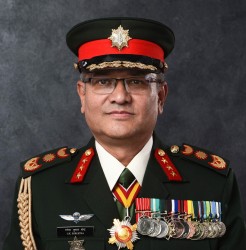 UNISFA शान्ति मिसनका फोर्स कमाण्डर रथी गणेश कुमार श्रेष्ठ माघ ३ गते मिसनतर्फ प्रस्थान