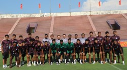 मैत्रीपूर्ण खेलका लागि बङ्गलादेश फुटबल टोली आज काठमाण्डौ आउँदै