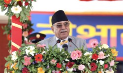 नेपाल प्रहरीले आफ्नो दायित्वलाई कुशलतापूर्वक निर्वाह गर्दै आएको छः प्रधानमन्त्री दाहाल