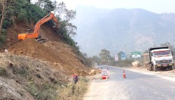 पृथ्वीराजमार्गमा मनसुनभरि सडक स्तरोन्नति बन्द गरिने