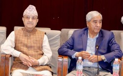 कांग्रेसको कार्यवाहक सभापति पूर्णबहादुर खड्का, जिम्मेवारी अनुसार काम गर्न  देउवाको सुझाव