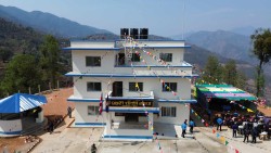 प्रहरी चौकी खार्पाको बाह्र वर्षपछि आफ्नै भवन