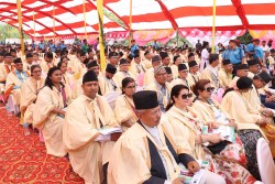 नेपाल संस्कृत विश्वविद्यालयको पाँचौँ दीक्षान्त समारोह सम्पन्न
