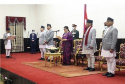 उपप्रधान तथा ऊर्जामन्त्रीद्वारा पदभार ग्रहण